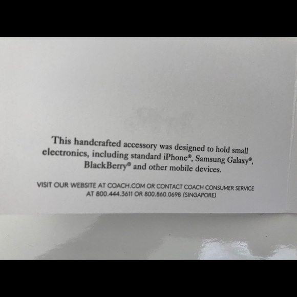 FINAL PRICE: NWT Coach wristlet - Picture 5 of 7